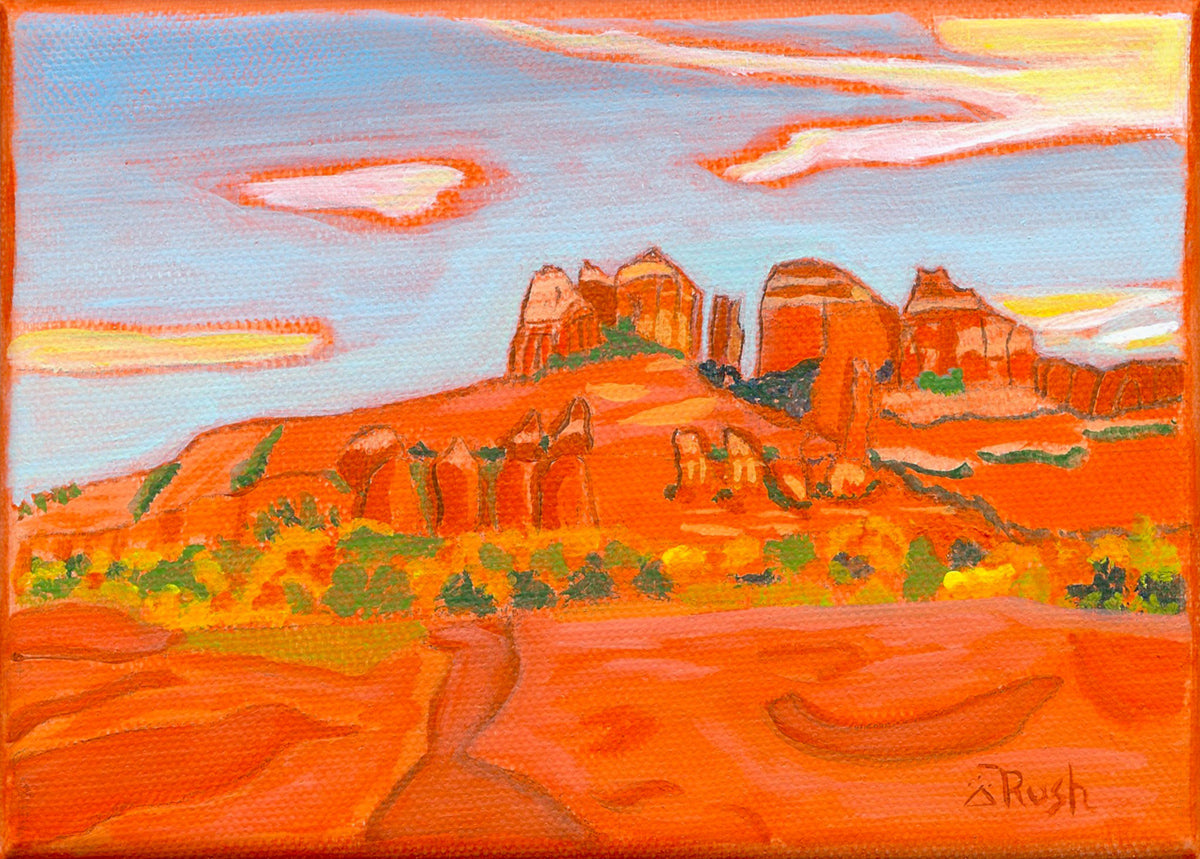 Sunset at Cathedral Rock Sedona