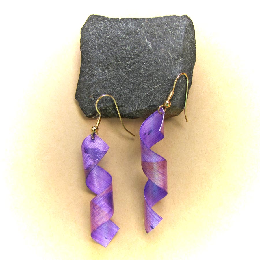 Earrings - Royal Purple #1