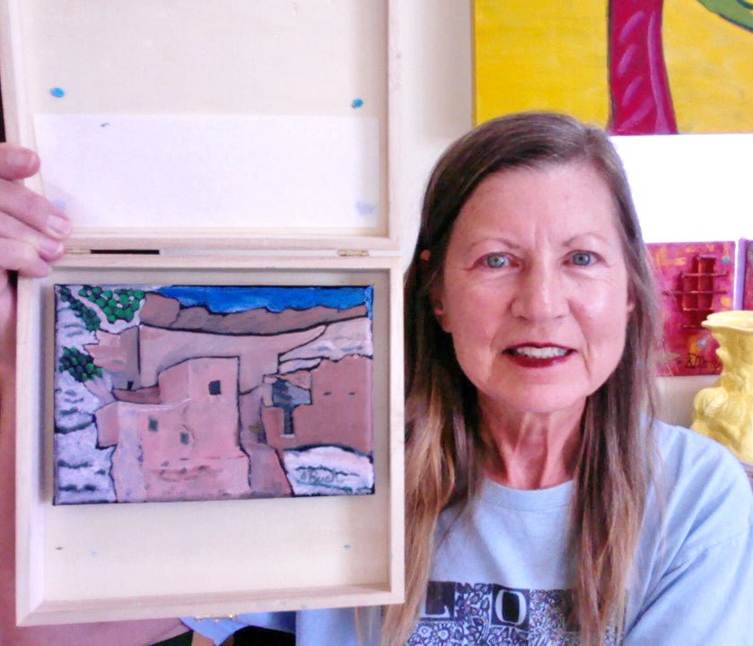 Montezuma Castle - Mary Rush Artist - Wildfeather Fine Art