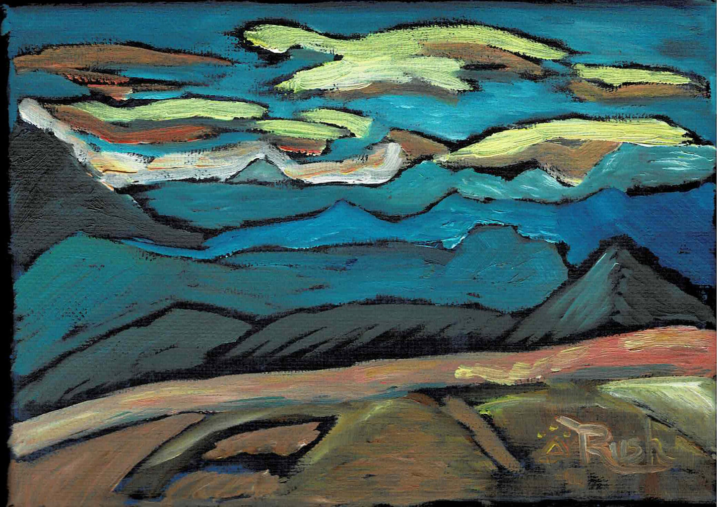 Scenic Overlook - Mary Rush Artist - Wildfeather Fine Art