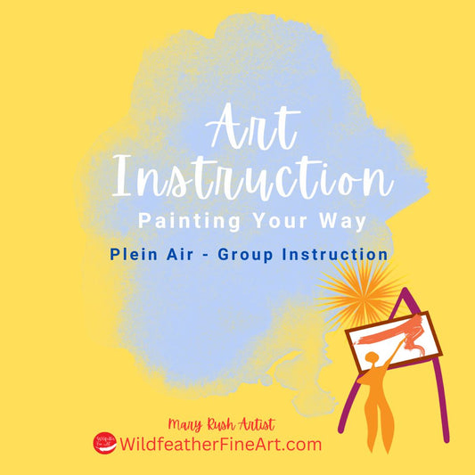 Art Instruction - Plein Air Painting Group Sessions - In Person