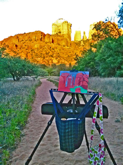 Eden - Cathedral Rock Sedona - 9 x 12 x 0.125 - Acrylic on Wood