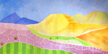A Place Where All Is Well - 28 x 52 inches - Acrylic on Canvas