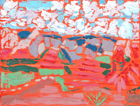Sedona Good Day - 11 x 14 x 0.75 - Oil on Gallery Wrapped Canvas