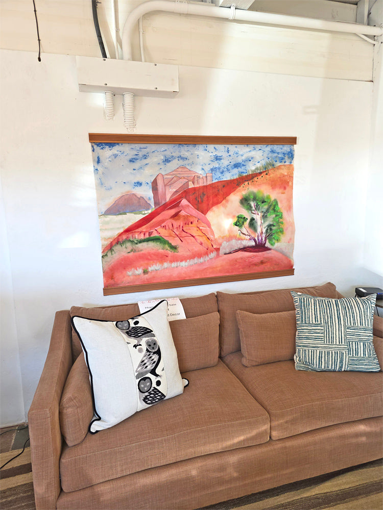 Peaceful Passage to the Kingdom - 42 x 59.5 inches - Acrylic on Canvas