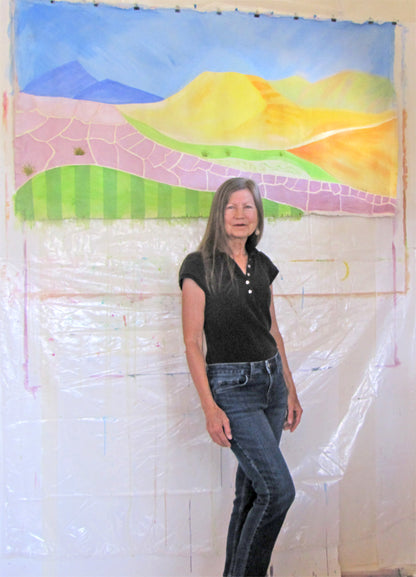 A Place Where All Is Well - 28 x 52 inches - Acrylic on Canvas
