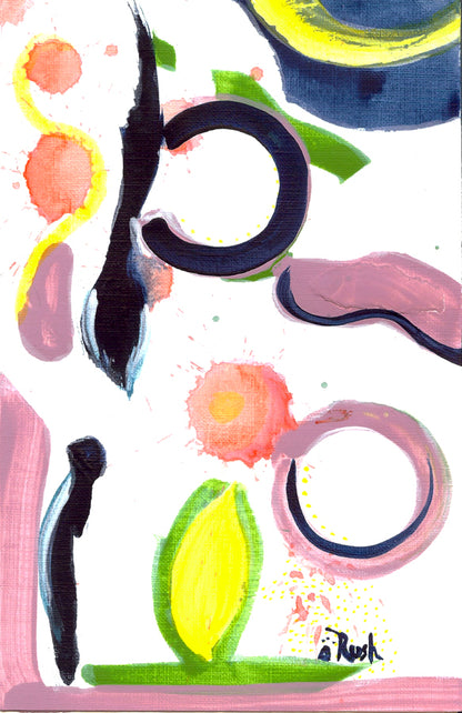 Mutual Understanding - Original Painting - Mixed Media Collage