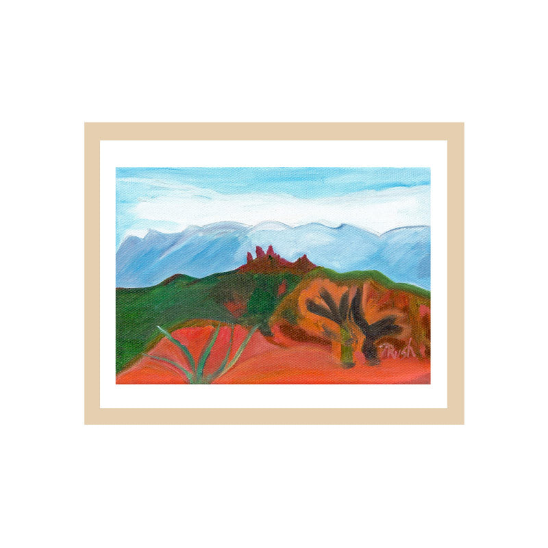 Art Cards - Sedona - Singles - 4.25 x 5.5 inches - Free Shipping - 8 Cards to Choose From