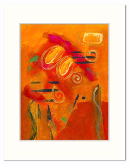 Lightbulb Moment -11 x 8.5 inches - Acrylic on Paper - Framed or Unframed