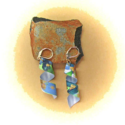 Earrings - Blue Jeans #2