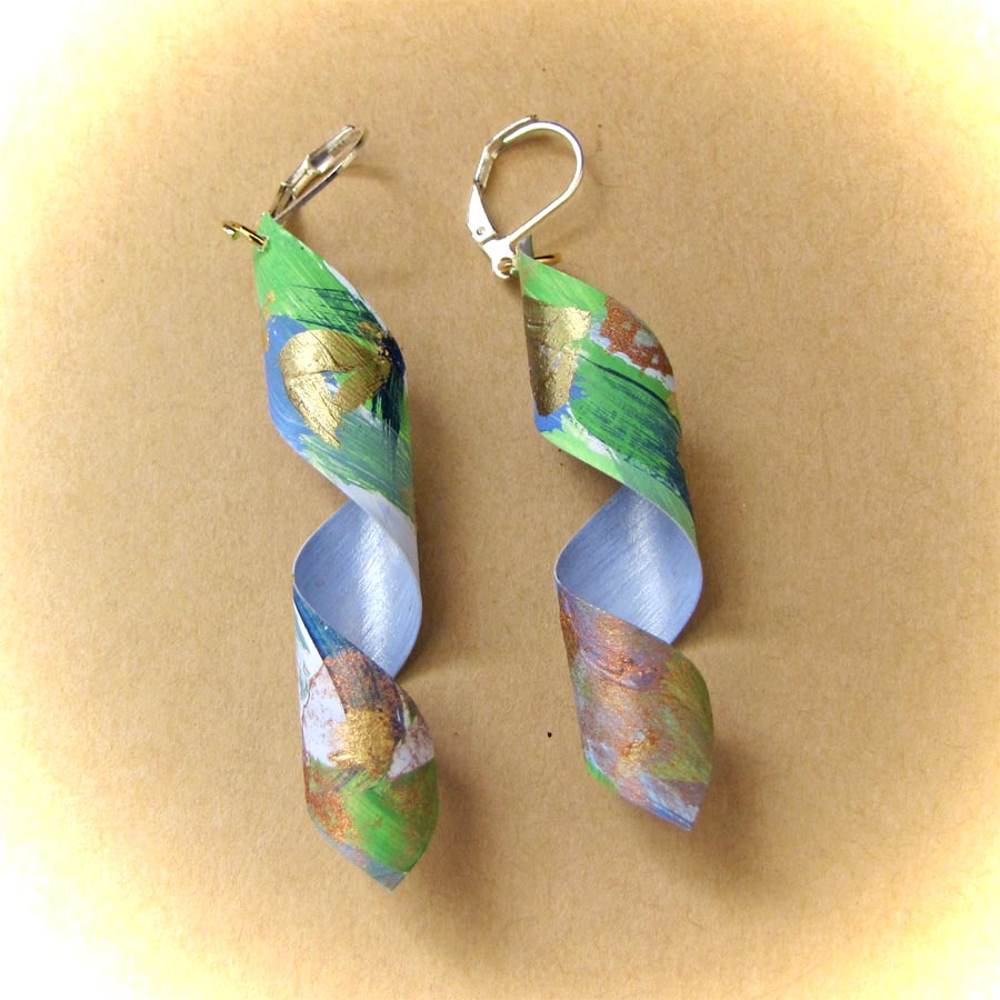 Earrings - Blue Jeans #3