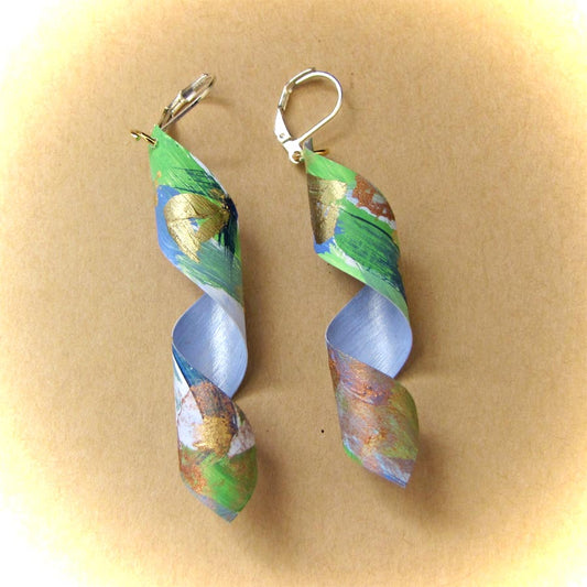 Earrings - Blue Jeans #3