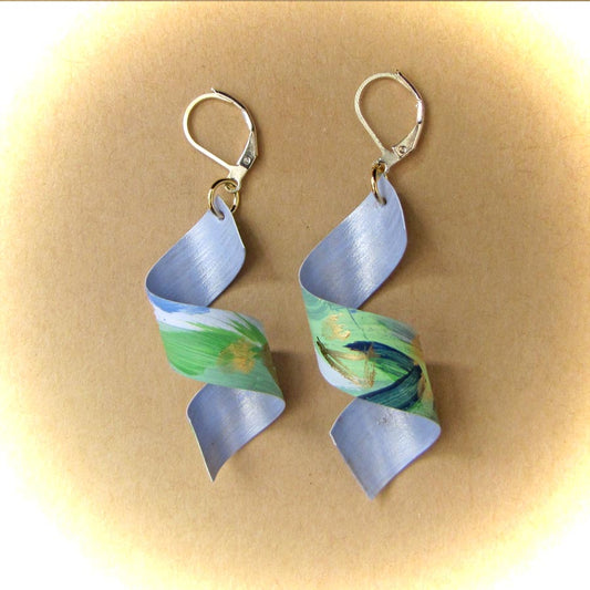 Earrings - Blue Jeans #4