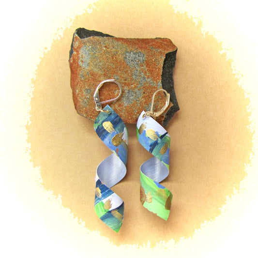 Earrings - Blue Jeans #5