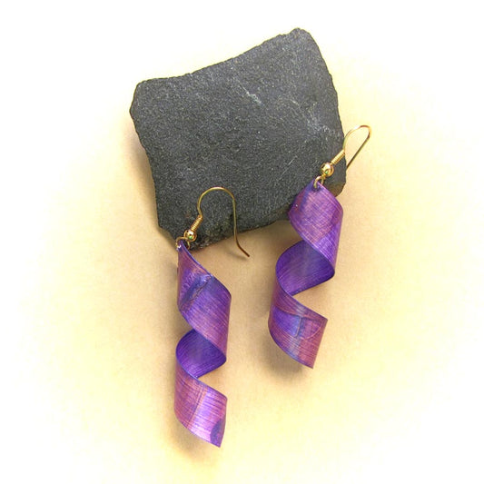 Earrings - Royal Purple #2