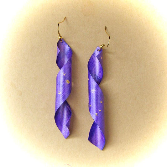 Earrings - Royal Purple #5