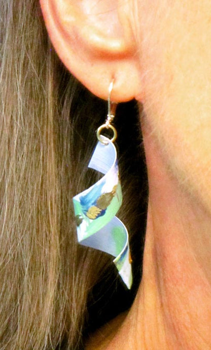 Earrings - Blue Jeans #4