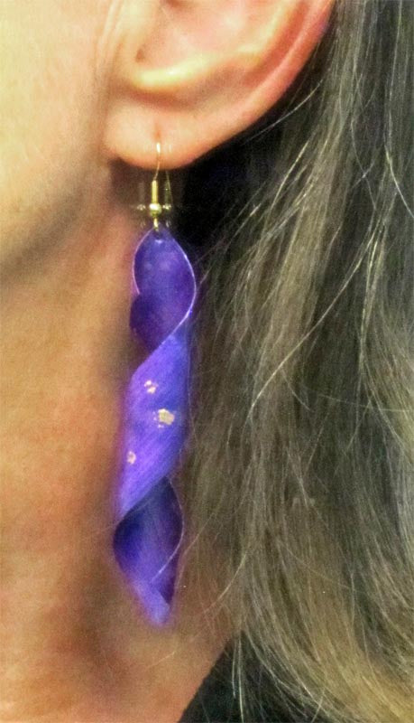 Earrings - Royal Purple #5