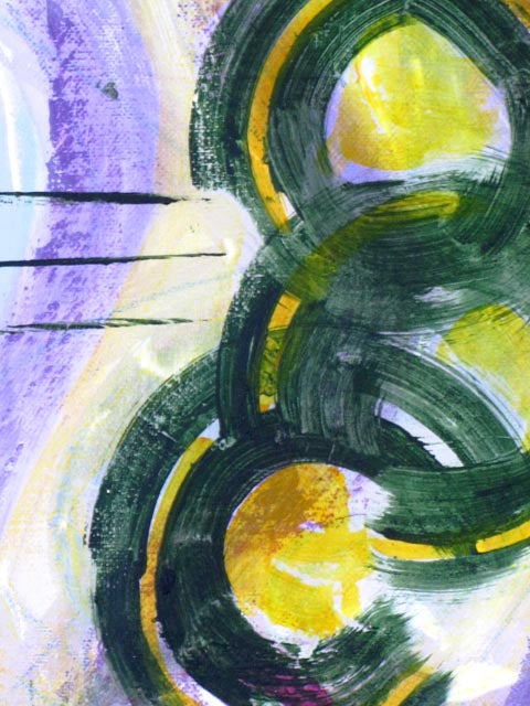 Light Activation - 24 x 12 x 0.75 inches - Mixed Media on Canvas