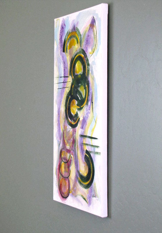 Light Activation - 24 x 12 x 0.75 inches - Mixed Media on Canvas