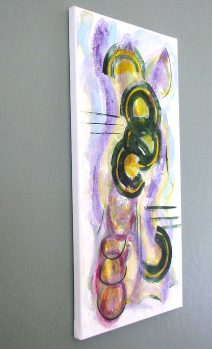 Light Activation - 24 x 12 x 0.75 inches - Mixed Media on Canvas