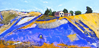 Whispering Pines - 12 x 24 inches - Oil on MDF - Framed