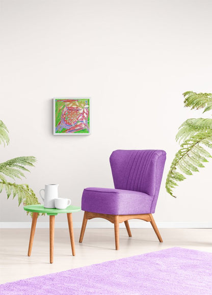 Life Cycle - Original Painting - Mary Rush Artist - Wildfeather Fine Art