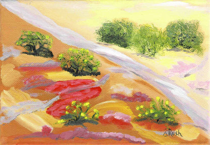 The Way is Clear - Original Painting - Mary Rush Artist - Wildfeather Fine Art